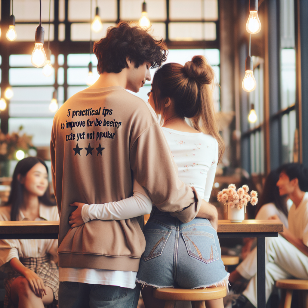 可愛いのにモテない理由と改善5つの実践ヒント